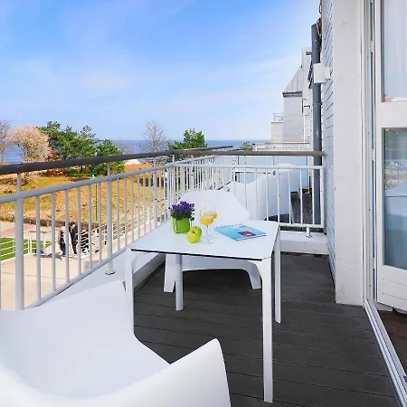 Seebruecke Heringsdorf - Appartement Mit 1 Schlafzimmer Und Balkon S7 Esterno foto