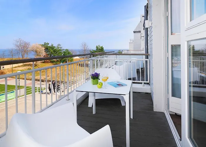 Seebruecke Heringsdorf - Appartement Mit 1 Schlafzimmer Und Balkon S7